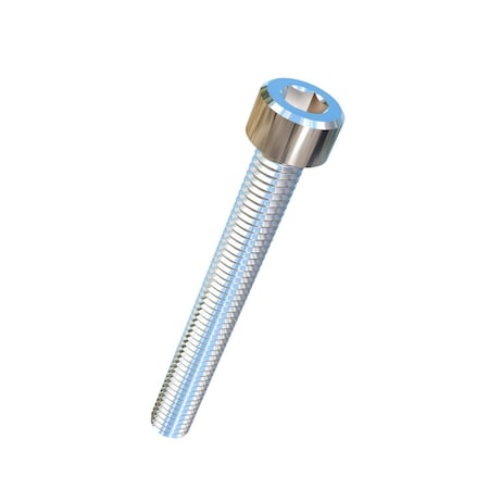 Allied Titanium M6-1.00 Socket Head Cap Screw, Socket, Plain Titanium, 50 mm Length 0017211